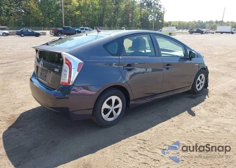 2012 Toyota Prius Two из США, поврежденный, VIN JTDKN3DU9C5392198